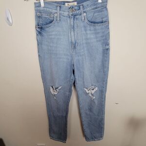 Madewell The Momjean in Gilford Wash: Ripped Edition 25